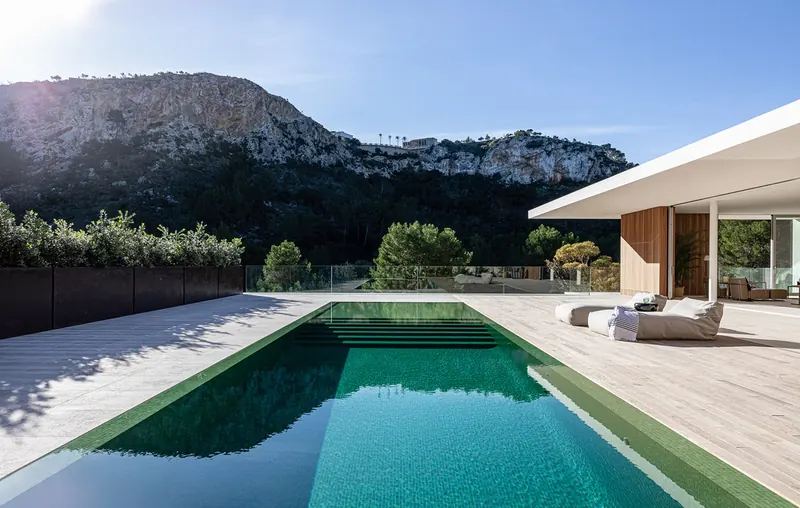 BN1 – Neubau eines Einfamilienhauses, Son Vida, Mallorca (bild 1)