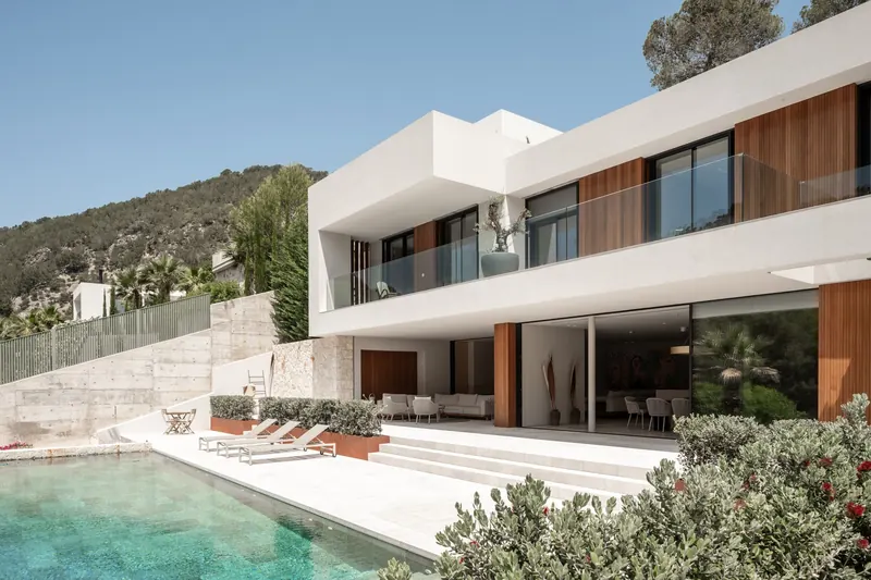 MG141 – Neubau eines Einfamilienhauses, Son Vida, Mallorca (bild 2)