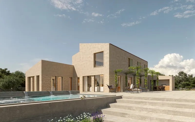 Sa Finca – Neubau eines Einfamilienhauses, Sa Ràpita, Mallorca (bild 4)