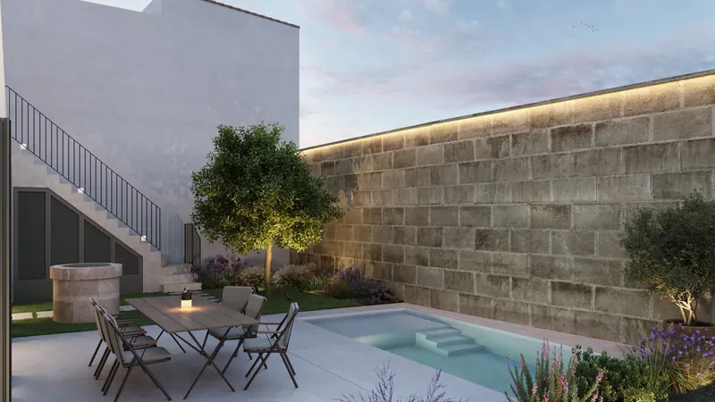 Tort 9 – Neubau eines Einfamilienhauses, Porreres, Mallorca (bild 1)